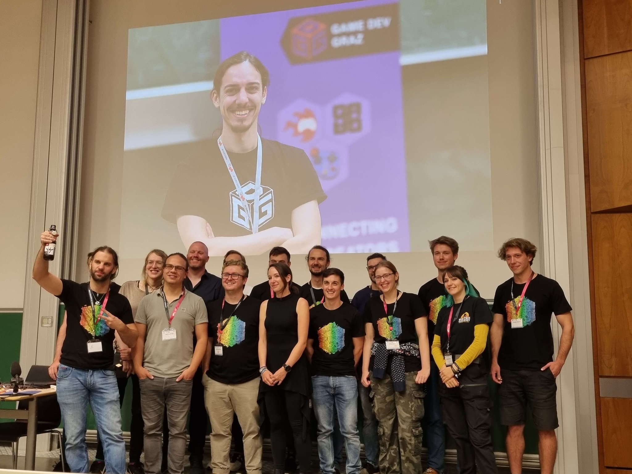 The team of game dev days graz