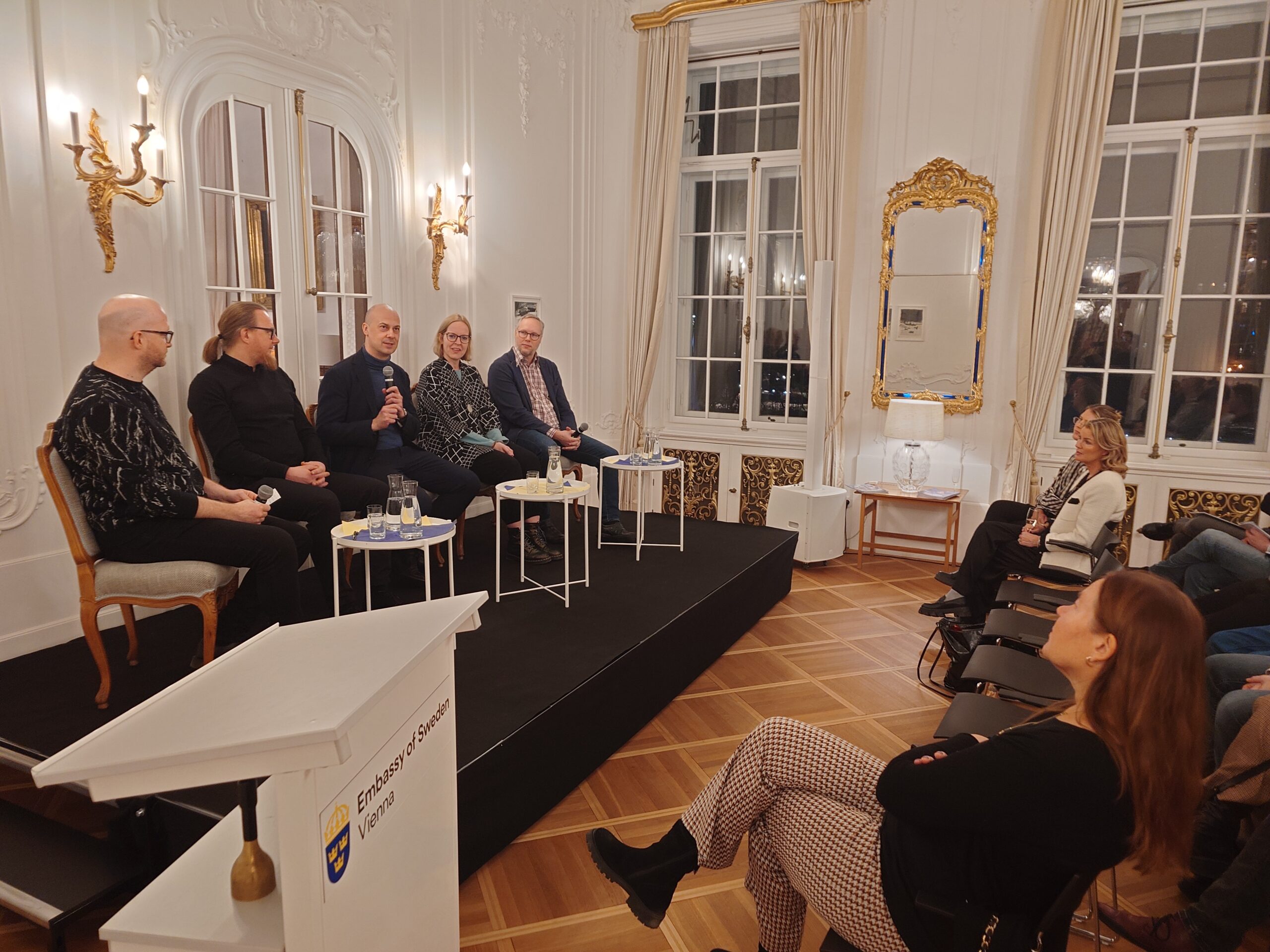 Panel Discussion at the Swedish Embassy