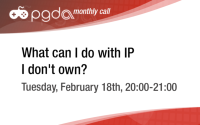 PGDA Call: What can I do with IP I don’t own?