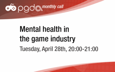 PGDA Call: Mental health in the game industry